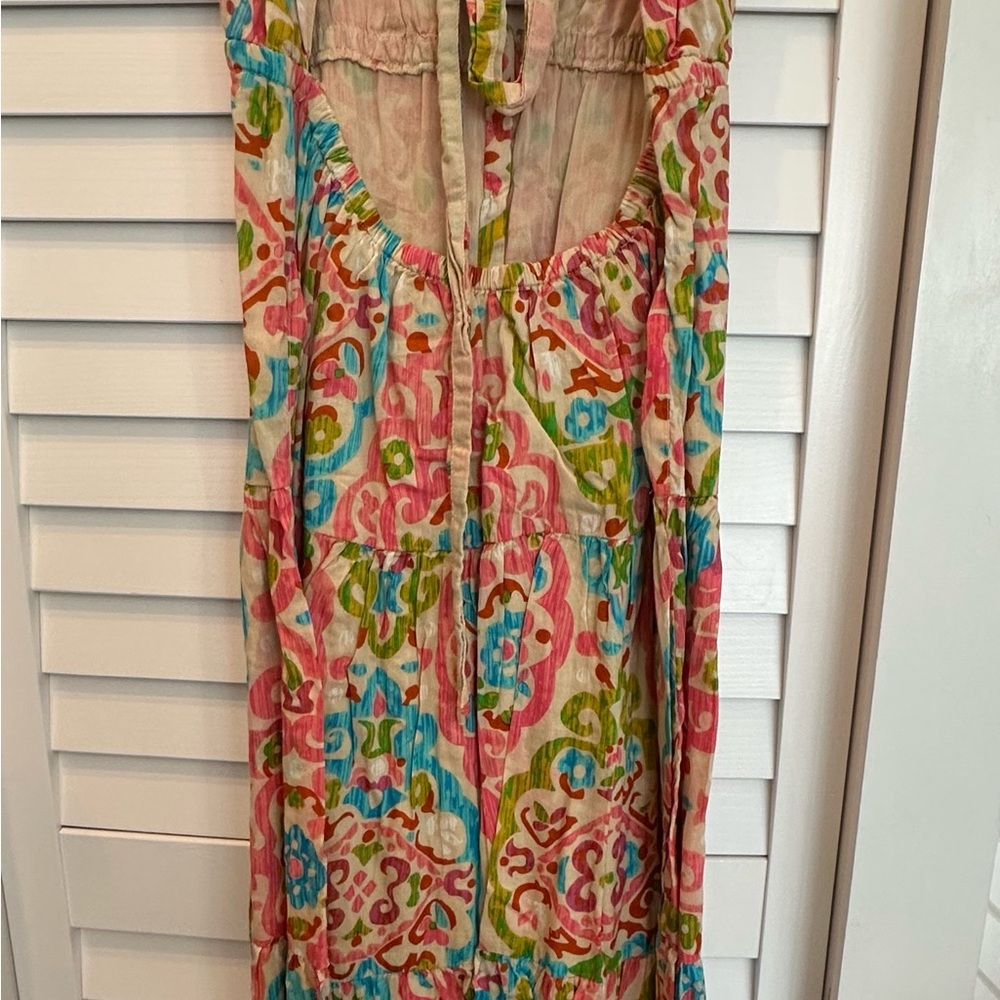 Colorful Button-Down Dress - Picture 2 of 3